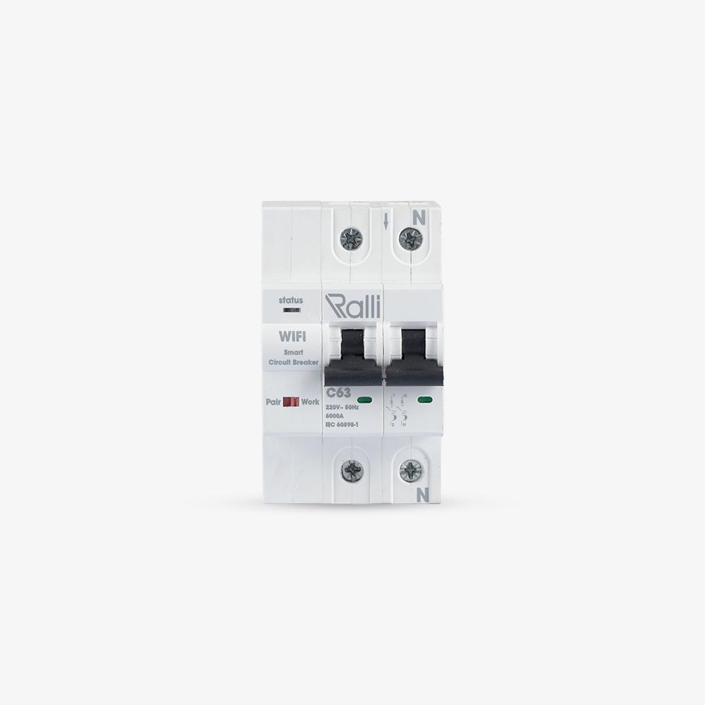 Aptomat thông minh Rạng Đông WiFi RD.MCB.WF 2P C63